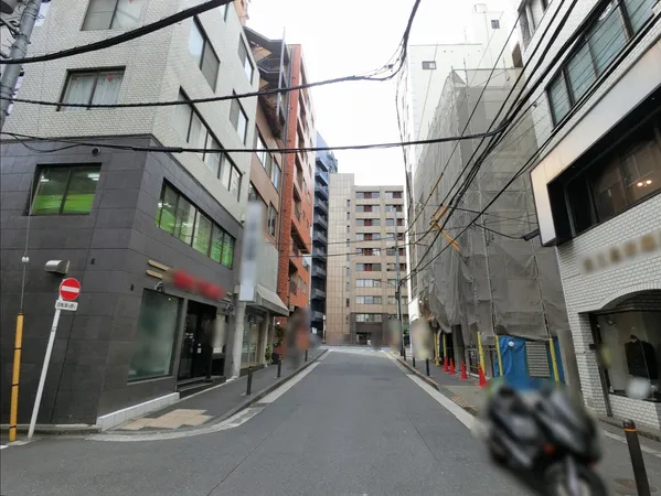 前面道路