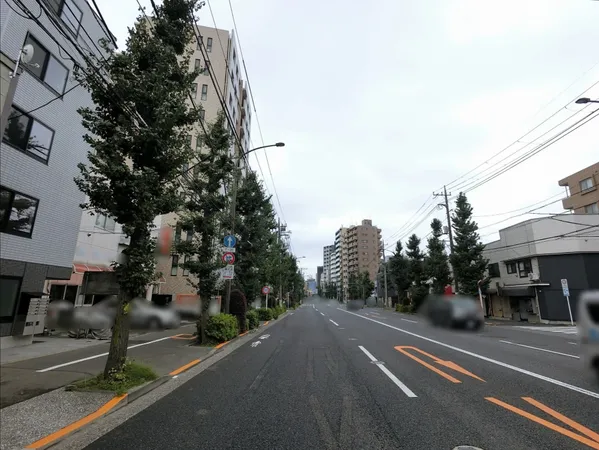 前面道路