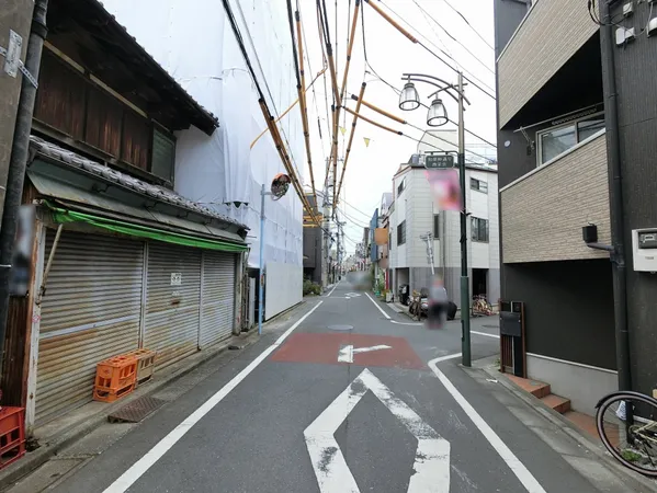 前面道路