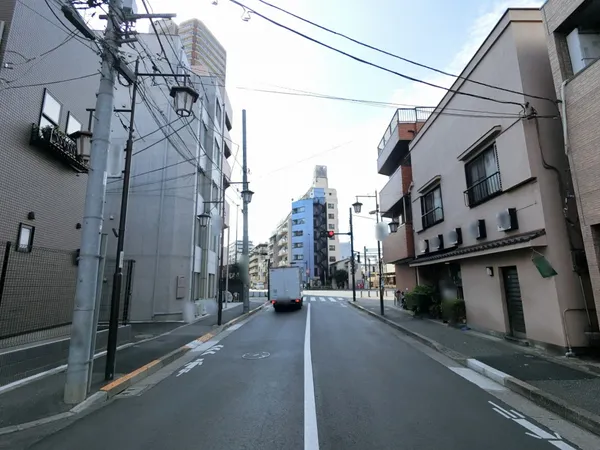 前面道路