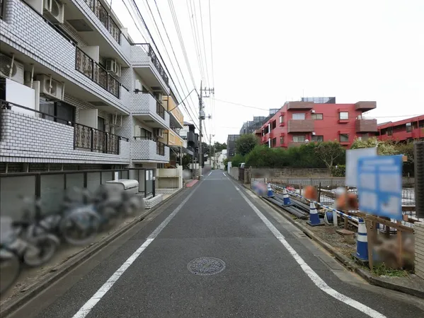 前面道路