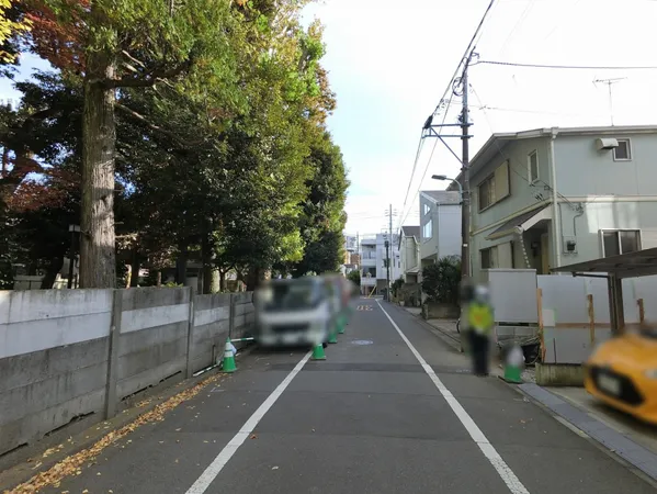 前面道路
