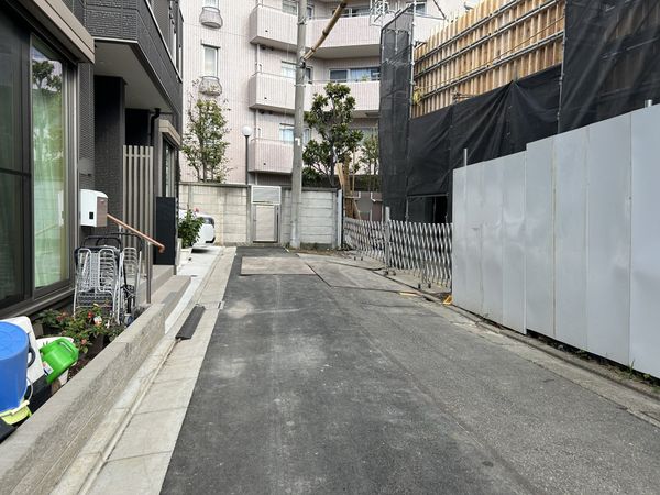 大田区池上1丁目新築マンション計画 前面道路含む外観 前面道路含む外観