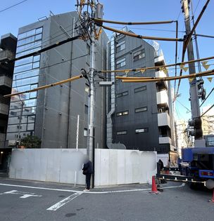 大塚マンション(店舗2区画+住戸4戸)計画 外観