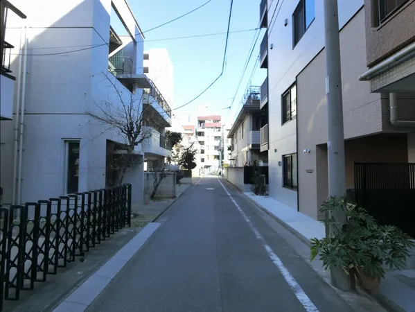 前面道路