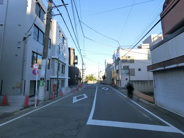 前面道路