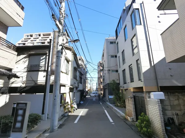 前面道路