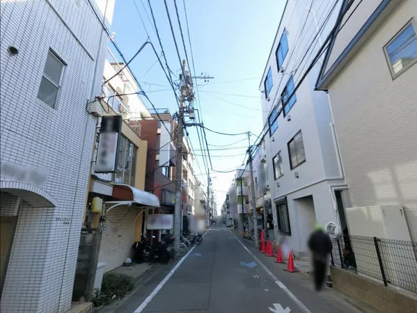 前面道路