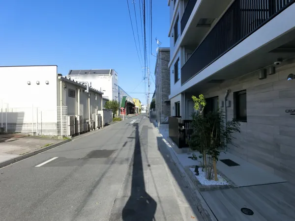 前面道路