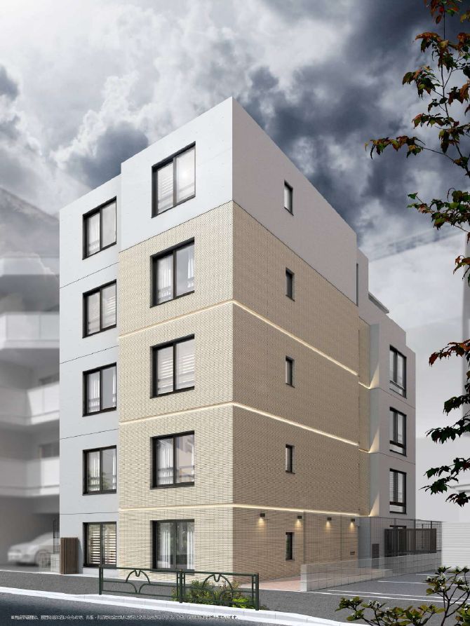 カーサピアッツァ品川イースト 外観パース図 外観パース図