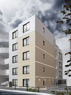 カーサピアッツァ品川イースト 外観パース図