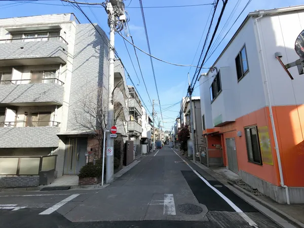 前面道路