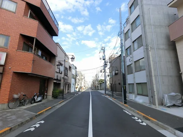 前面道路