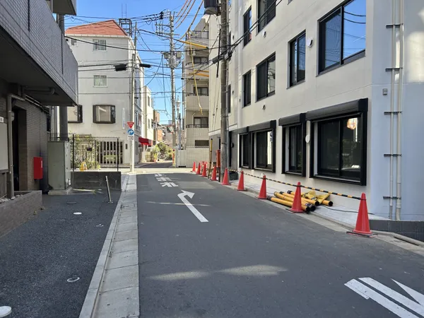 前面道路