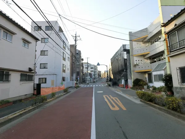 前面道路