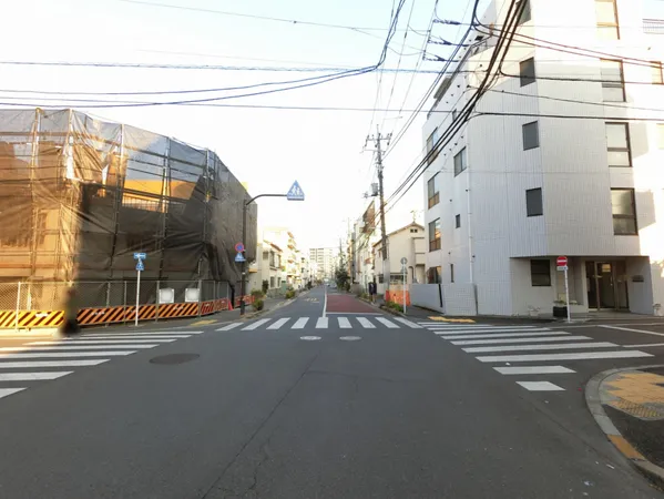 前面道路