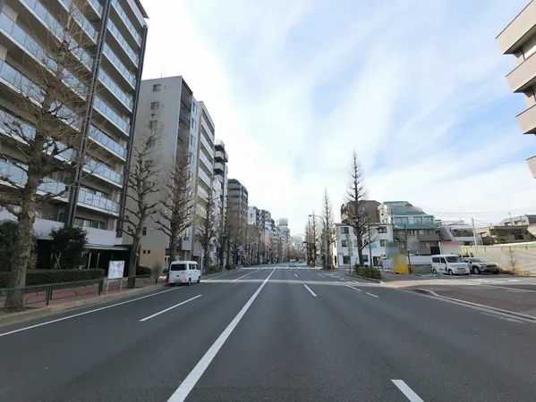 前面道路