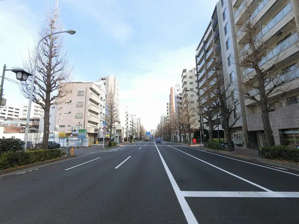 前面道路