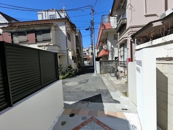前面道路