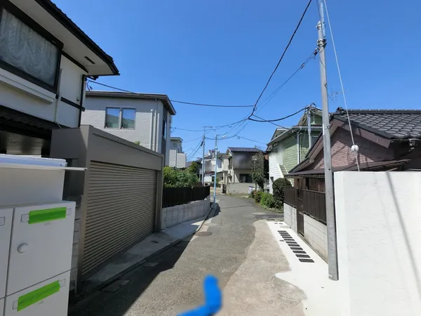 前面道路