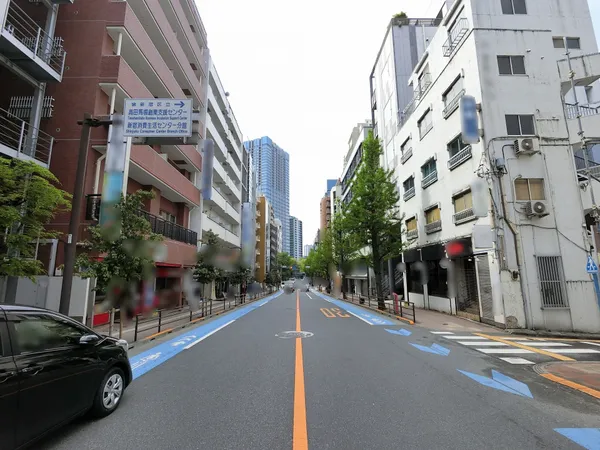 前面道路