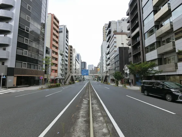 前面道路