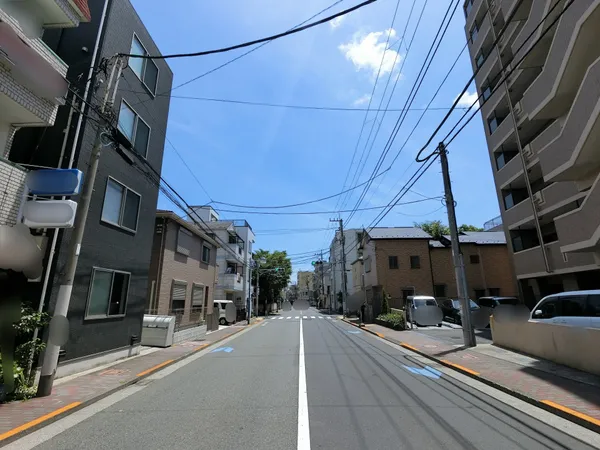 前面道路