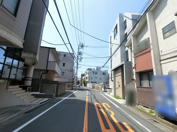 前面道路