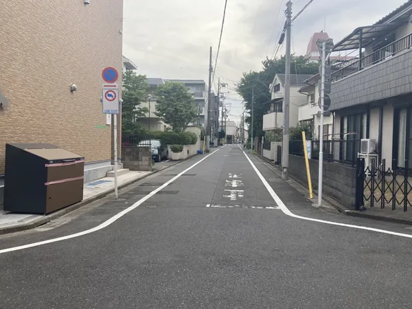 前面道路