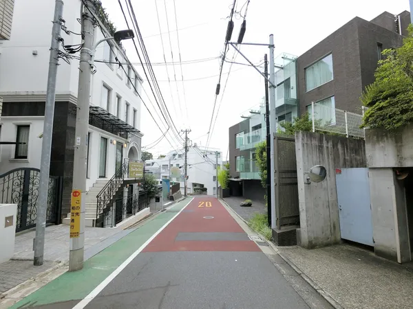 前面道路