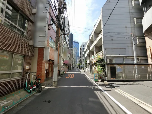 前面道路