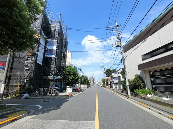 前面道路