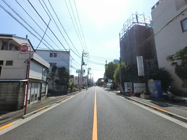 前面道路