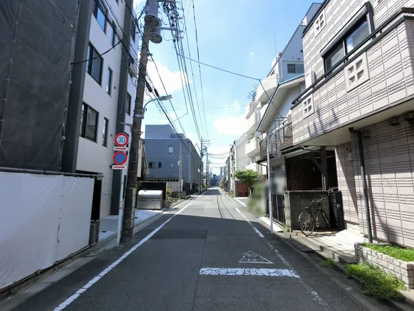 前面道路