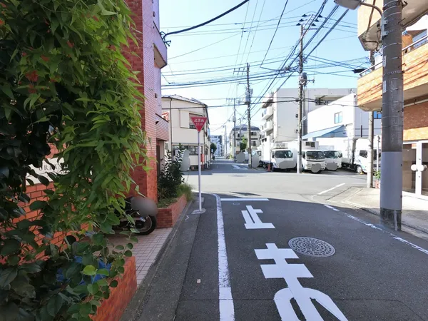 前面道路