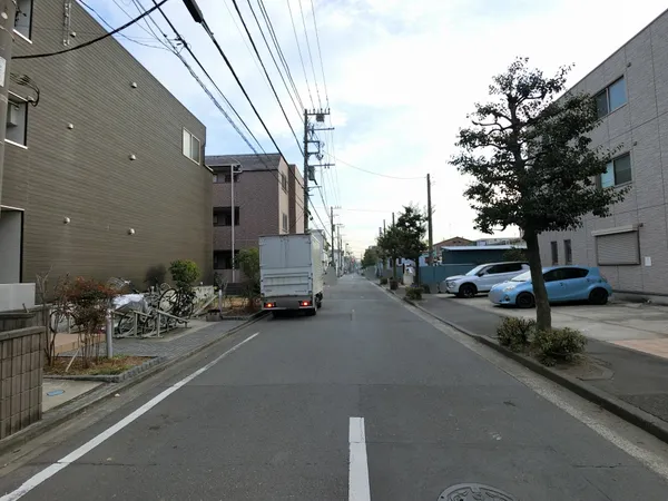 前面道路