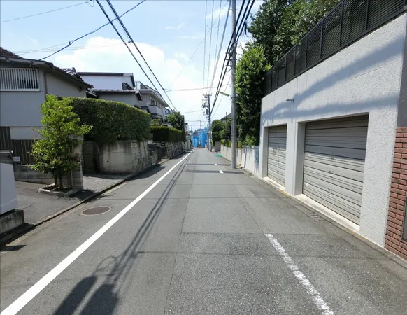 前面道路