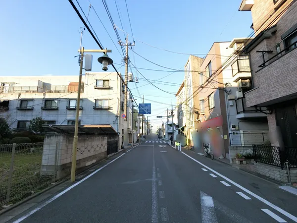 前面道路