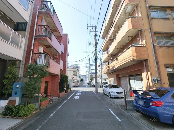 前面道路