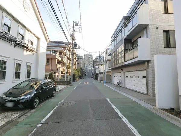 前面道路