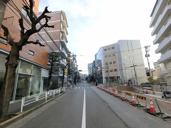 前面道路