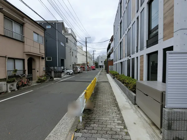前面道路