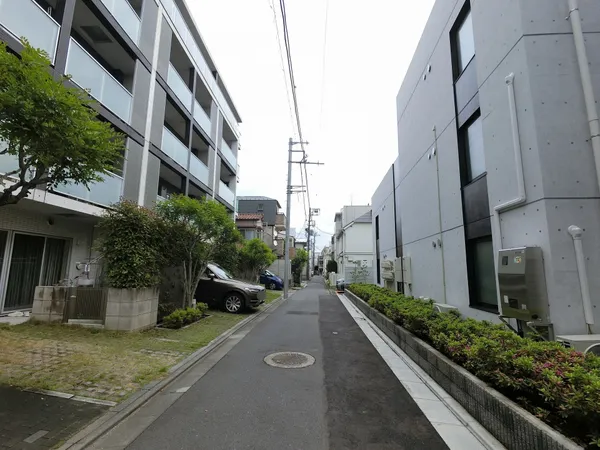 前面道路