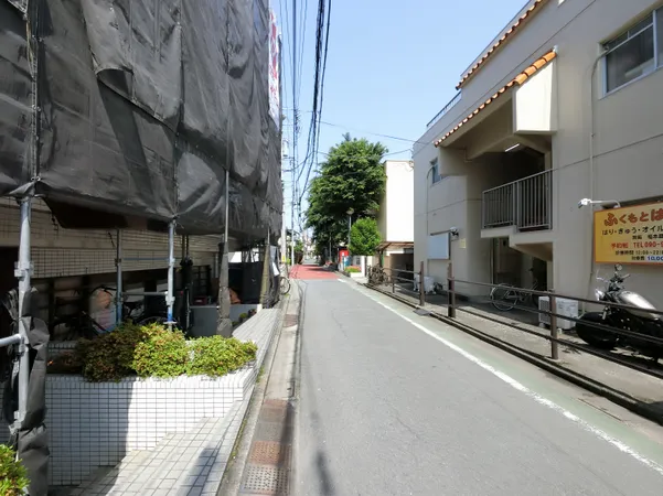 前面道路