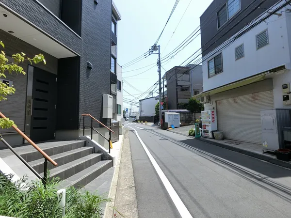 前面道路