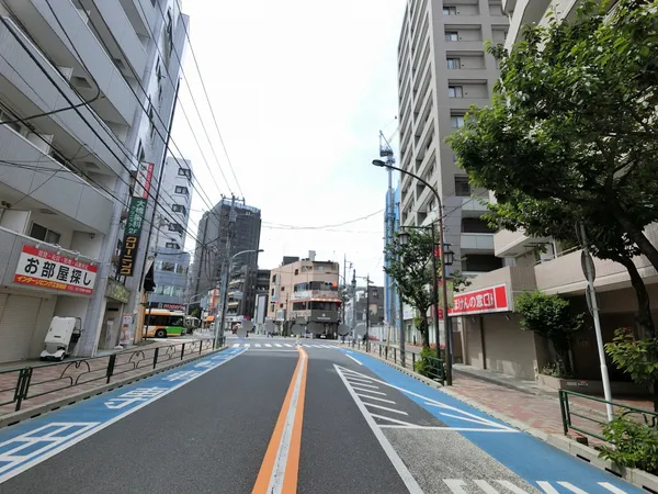 前面道路