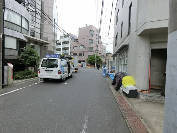 前面道路