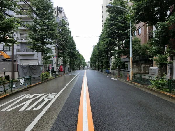 前面道路