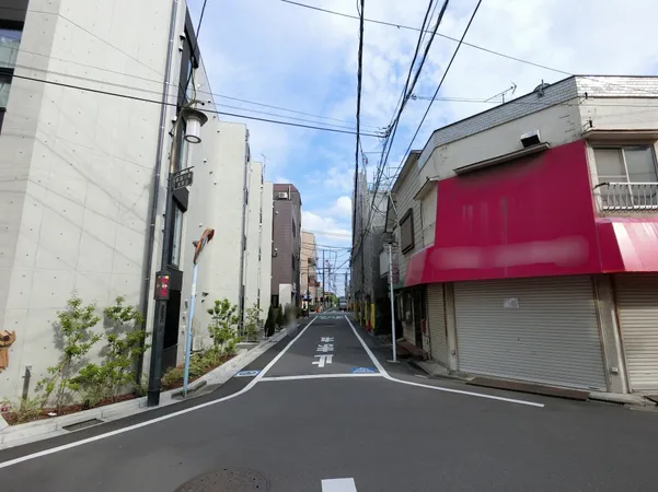 前面道路