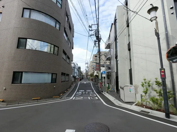 前面道路